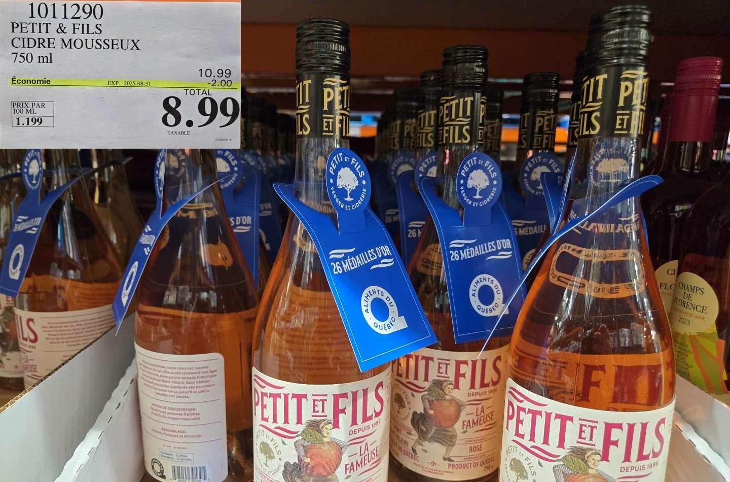 PETIT & FILS CIDRE MOUSSEUX   750 mL at Costco