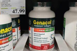 GENACOL PAIN RELIEF 270 CAPSULES at Costco