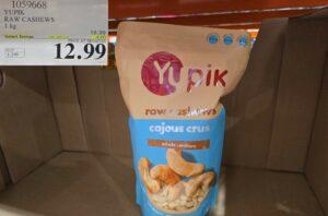 YUPIK RAW CASHEWS 1 kg - Costco Canada deal - Save $4.00 - Food & Beverage