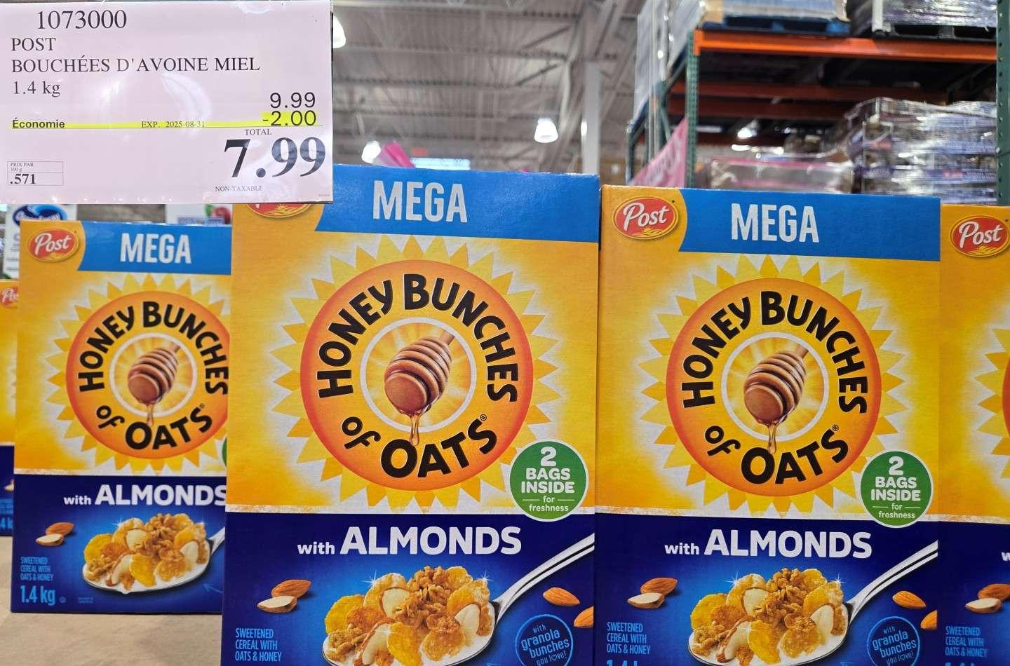 POST  BOUCHEES D'AVOINE MIEL 1.4 kg at Costco