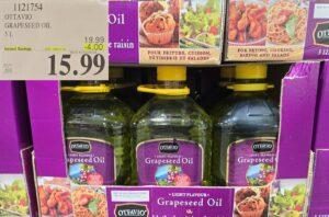 OTTAVIO GRAPESEED OIL 3 L at Costco