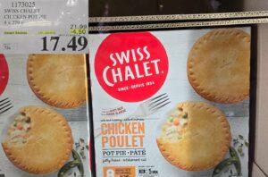 SWISS CHALET CHICKEN POT PIE 8 X 279G at Costco