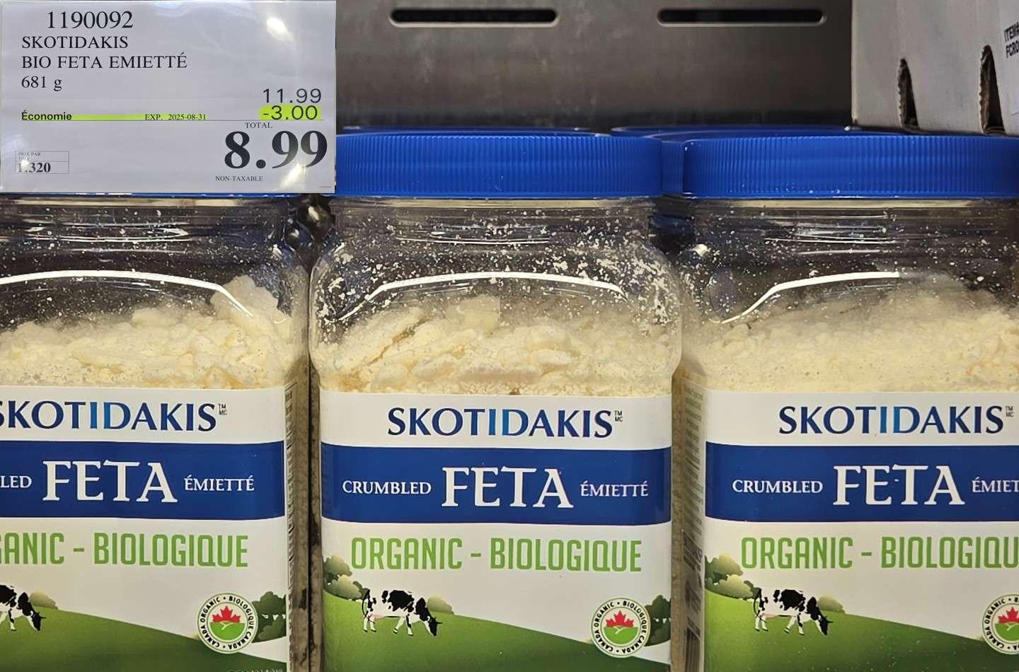 SKOTIDAKIS BIO FETA EMIETTE at Costco