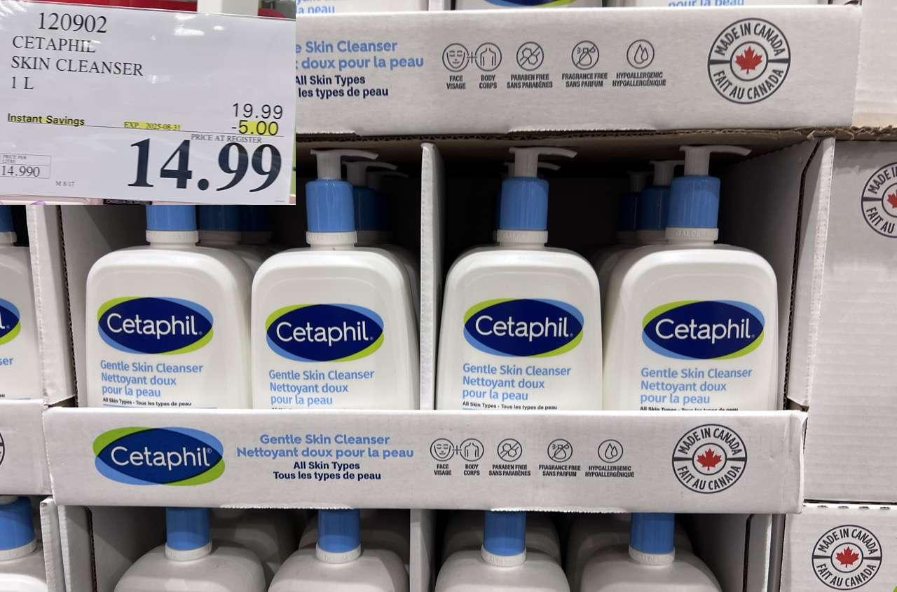 CETAPHIL SKIN CLEANSER 1L at Costco