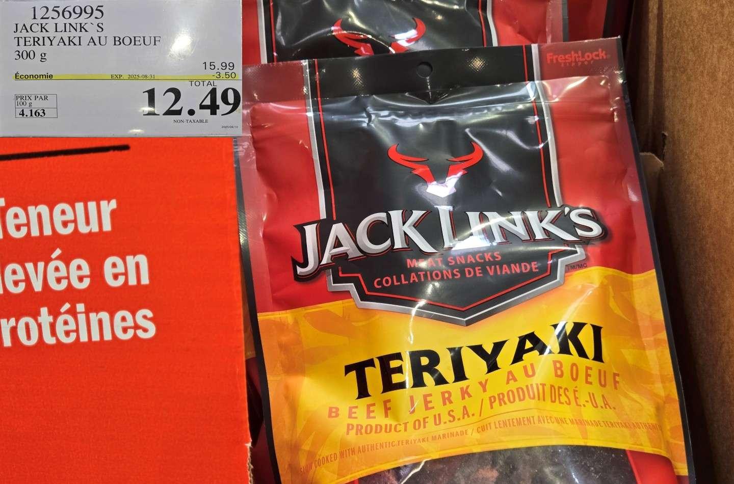 JACK LINKS TERIYAKI AU BOEUF    300 g at Costco