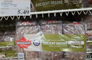 DEMPSTER'S ANCIENT GRAINS 3 X 620 G at Costco
