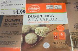 CJ BIBIGO PORK & VEG DUMPLINGS 1.1KG at Costco