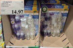 AIR WICK SCENTED OIL 9 REFILLS at Costco