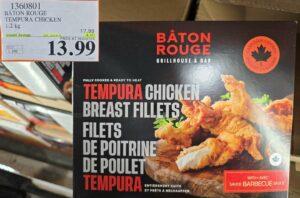 BATON ROUGE POULET TEMPURA 1.2 KG at Costco