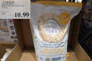 ONE DEGREE SPROUTED ROLLED OATS 2.27 KG at Costco