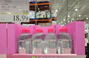 GARNIER MICELLAR WATER 2 x 700 mL at Costco