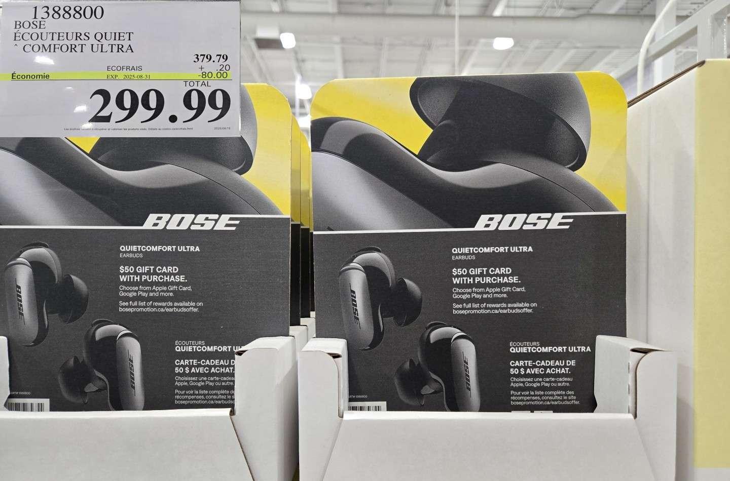 BOSE ECOUTEURS QC ULTRA at Costco
