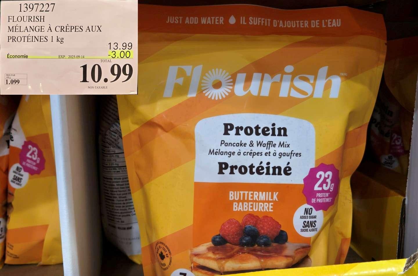 FLOURISH MELANGE a CREPES AUX PROTEINES  1 kg at Costco