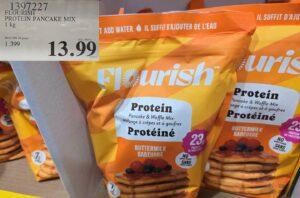 FLOURISH PROTEIN PANCAKE MIX 1 kg at Costco