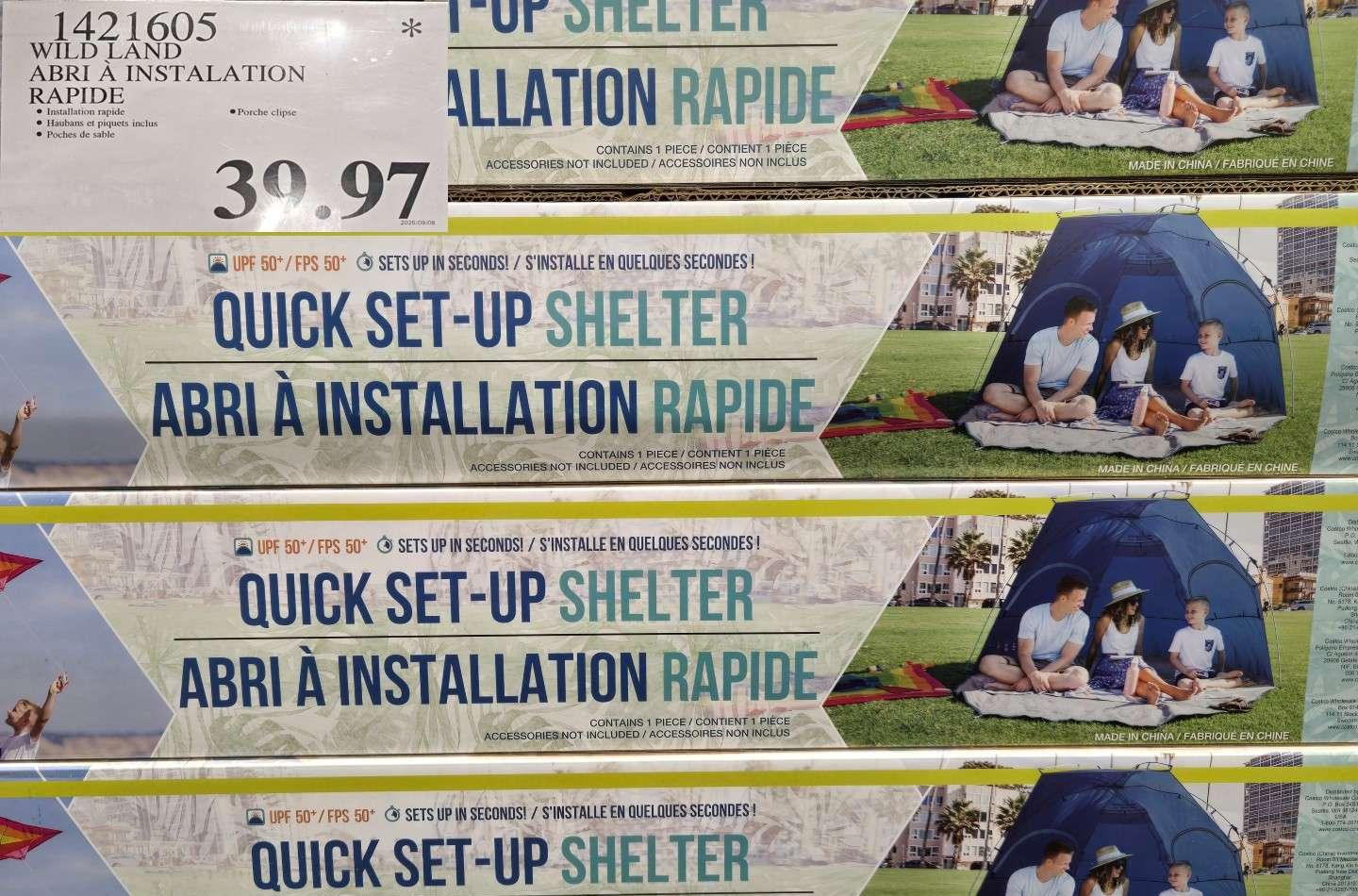 WILD LAND ABRI A INSTALATION at Costco