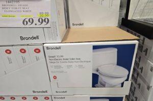 BRONDELL SWASH BIDET TOILET SEAT ELONGATED WHITE - Costco Canada deal - Save $20.00 - Home and Kitchen