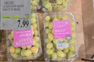 COTTON CANDY GRAPES PRODUCT OF BRAZIL at Costco