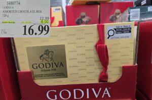 GODIVA ASSORTED CHOCOLATES 272 G at Costco
