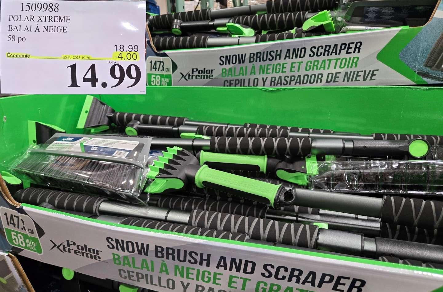 POLAR XTREME BALAI A NEIGE 58 po at Costco