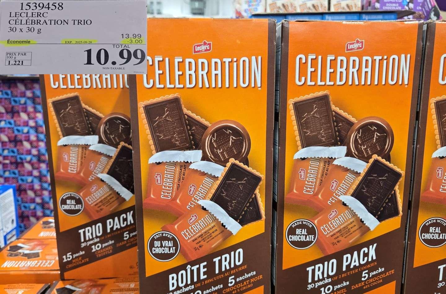 LECLERC    CELEBRATION TRIO at Costco