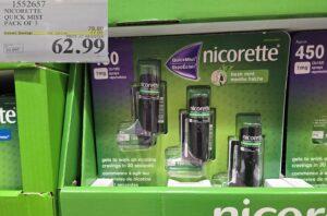 NICORETTE QUICK MIST PACK OF 3 at Costco