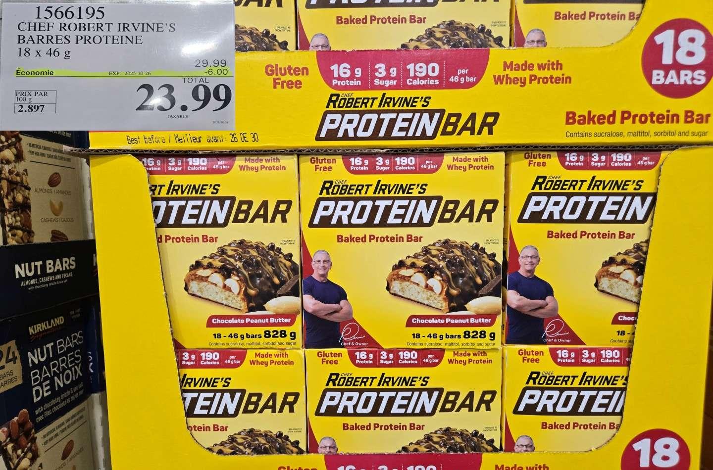 CHEF ROBERT IRVINE'S  BARRES PROTEINE at Costco