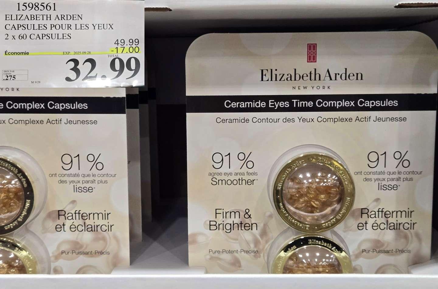 ELIZABETH ARDEN CAPSULES LES YEUX  2 x 60 CAPSULES at Costco