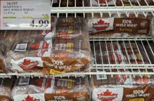 DEMPSTER'S 100% WHOLE WHEAT 3 X 675 G at Costco