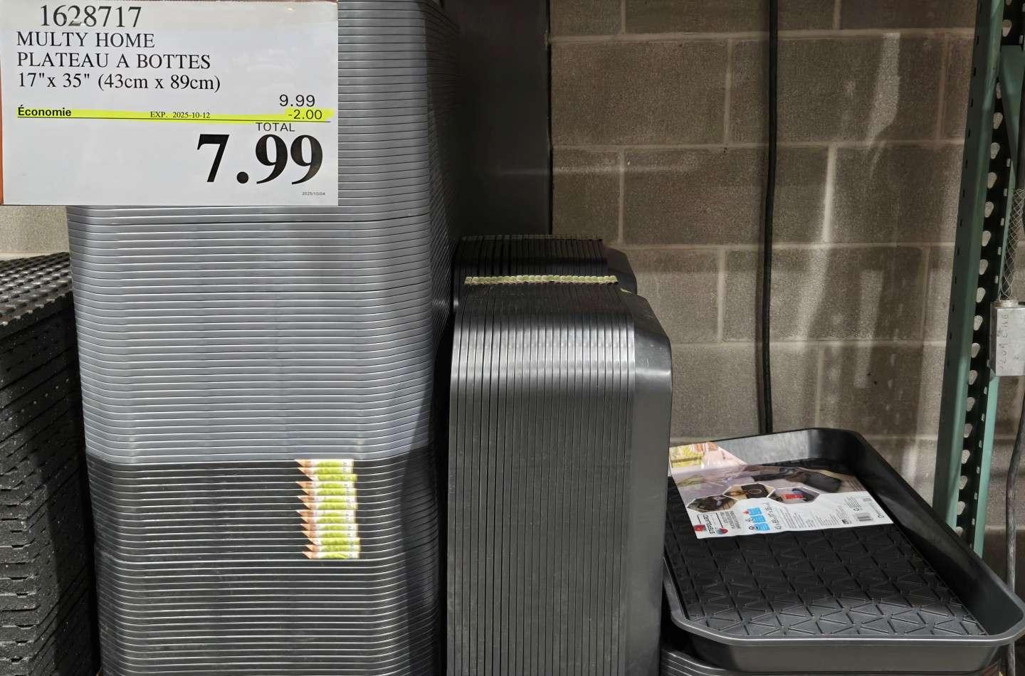 MULTY HOME PLATEAU A BOTTES 17"x 35" (43cm x 89cm) at Costco