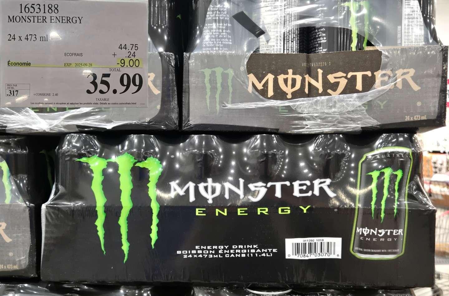 MONSTER ENERGY at Costco