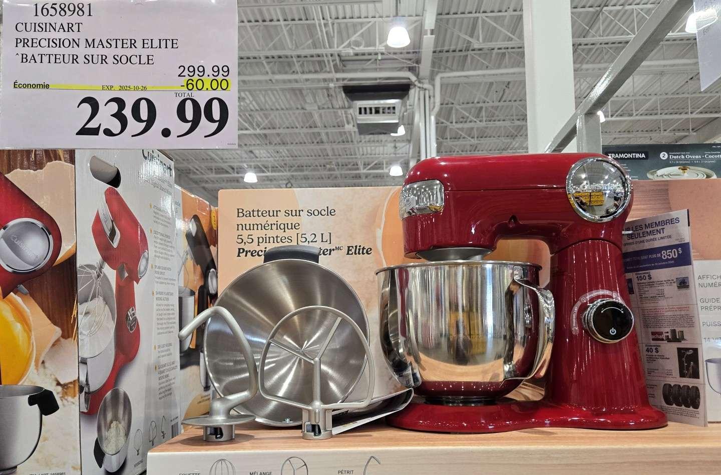 CUISINART BATTEUR SUR SOCLE “PRECISION MASTER ELITE at Costco