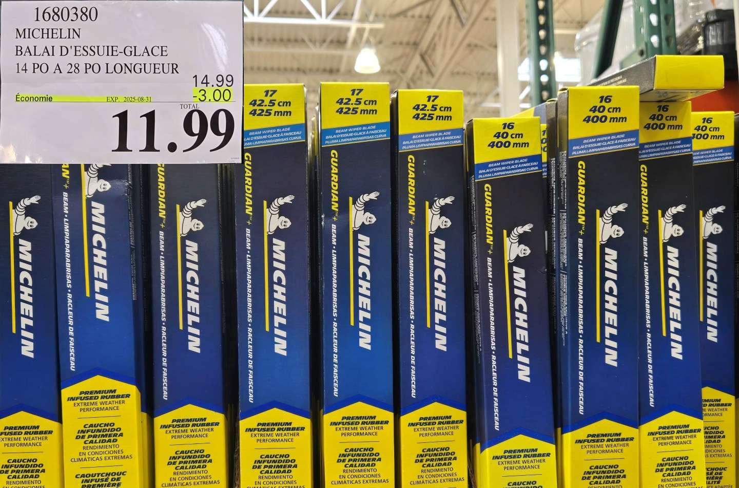 MICHELIN BALAI D'ESSUIE-GLACE 14 PO A 28 PO LONGUEUR at Costco