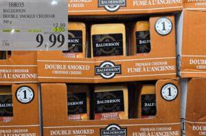 BALDERSON DOUBLE SMOKED CHEDDAR 500 g at Costco