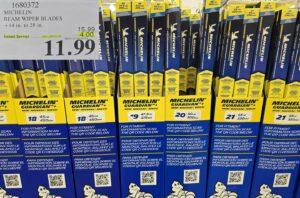 MICHELIN BEAM WIPER BLADES BLADE LENGTH 16 IN at Costco