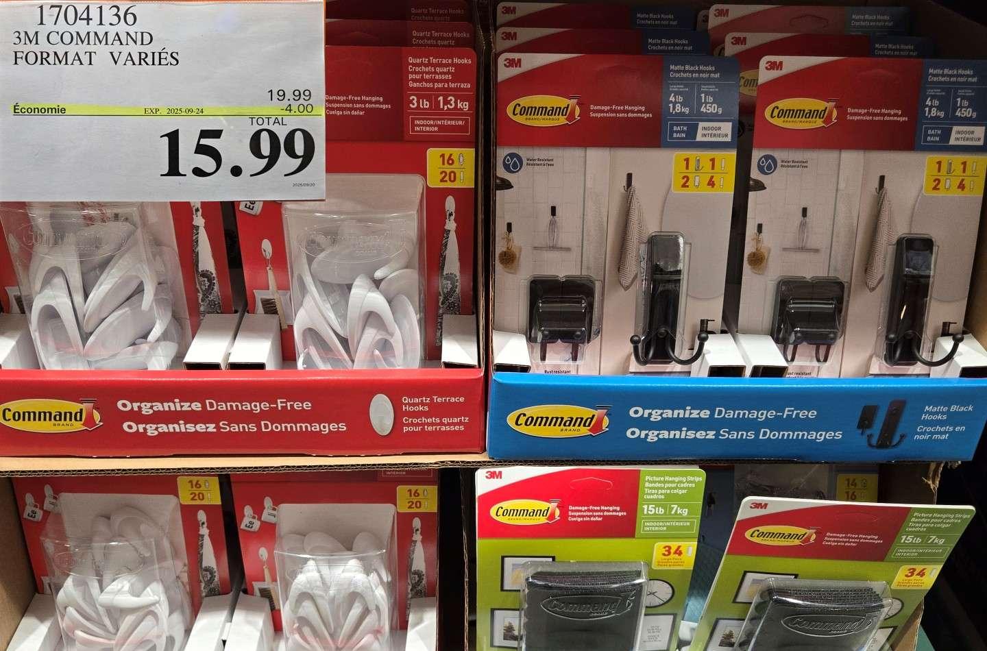 3M COMMAND FORMAT at Costco