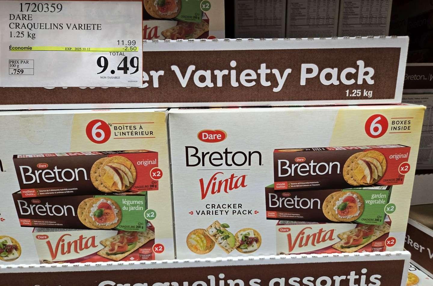 DARE CRAQUELINS VARIETE 125 kg at Costco