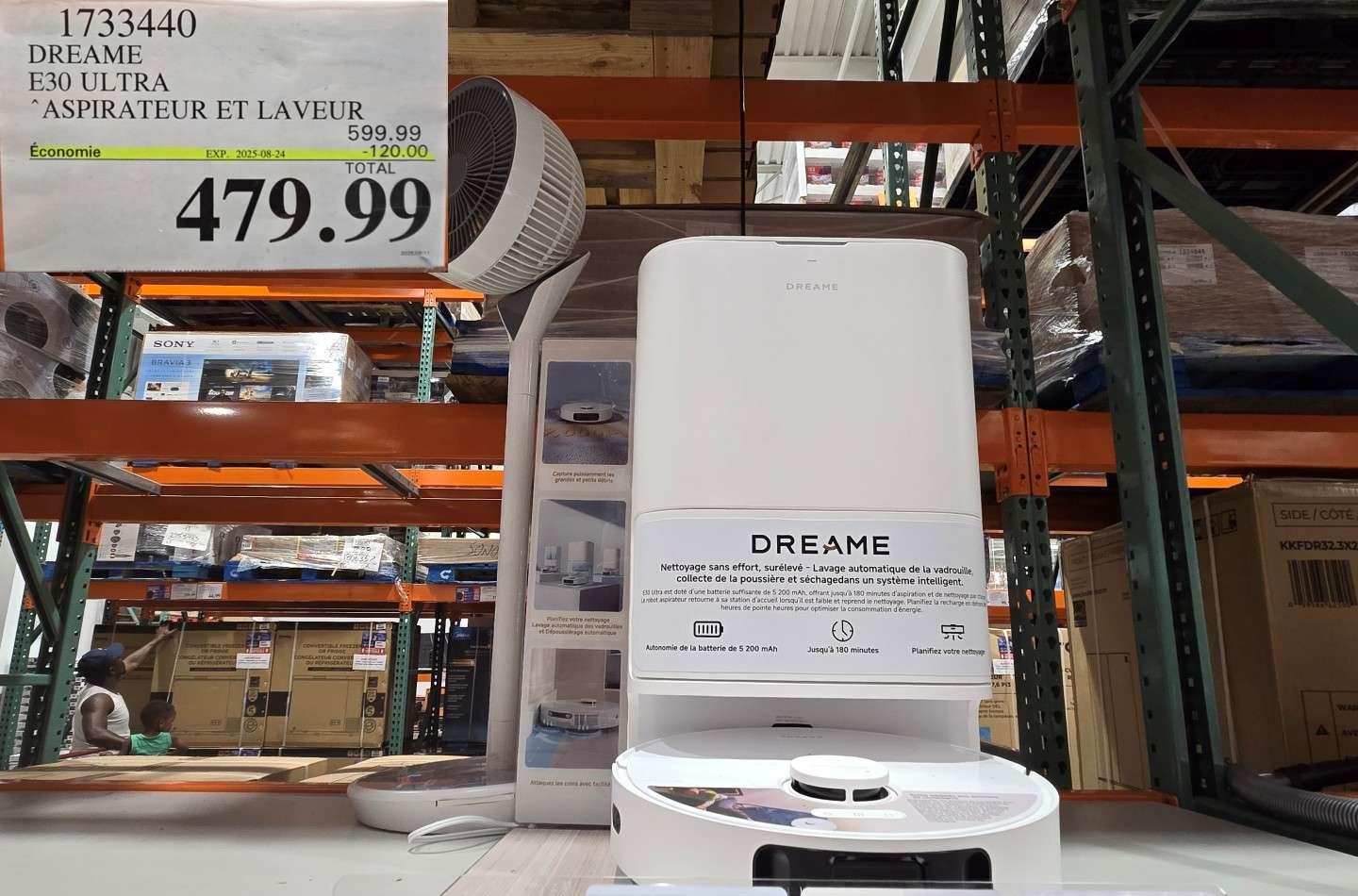 DREAME E30 ULTRA ASPIRATEUR ET LAVEUR at Costco