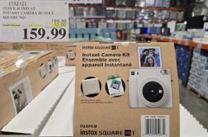 FUJIFILM INSTAX INSTANT CAMERA BUNDLE SQUARE SQ1 at Costco