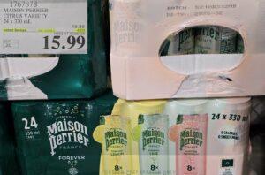 MAISON PERRIER CITRUS VARIETY 24 x 330 mL at Costco