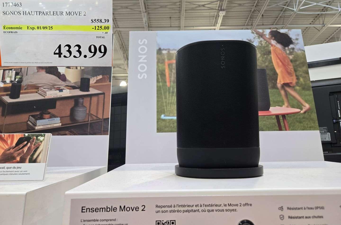 SONOS HAUTPARLEUR MOVE 2 at Costco