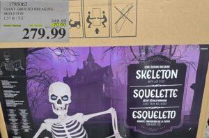 GIANT GROUND BREAKING SKELETON 1.57M (5.2FT) at Costco