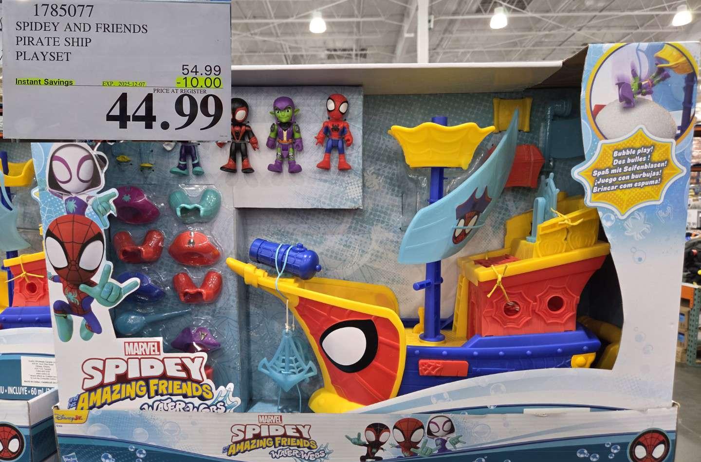 SPIDEY AND FRIENDS PIRATE SHIP PLAYSET - Costco Canada deal - Save $10.00 - Toys and Baby
