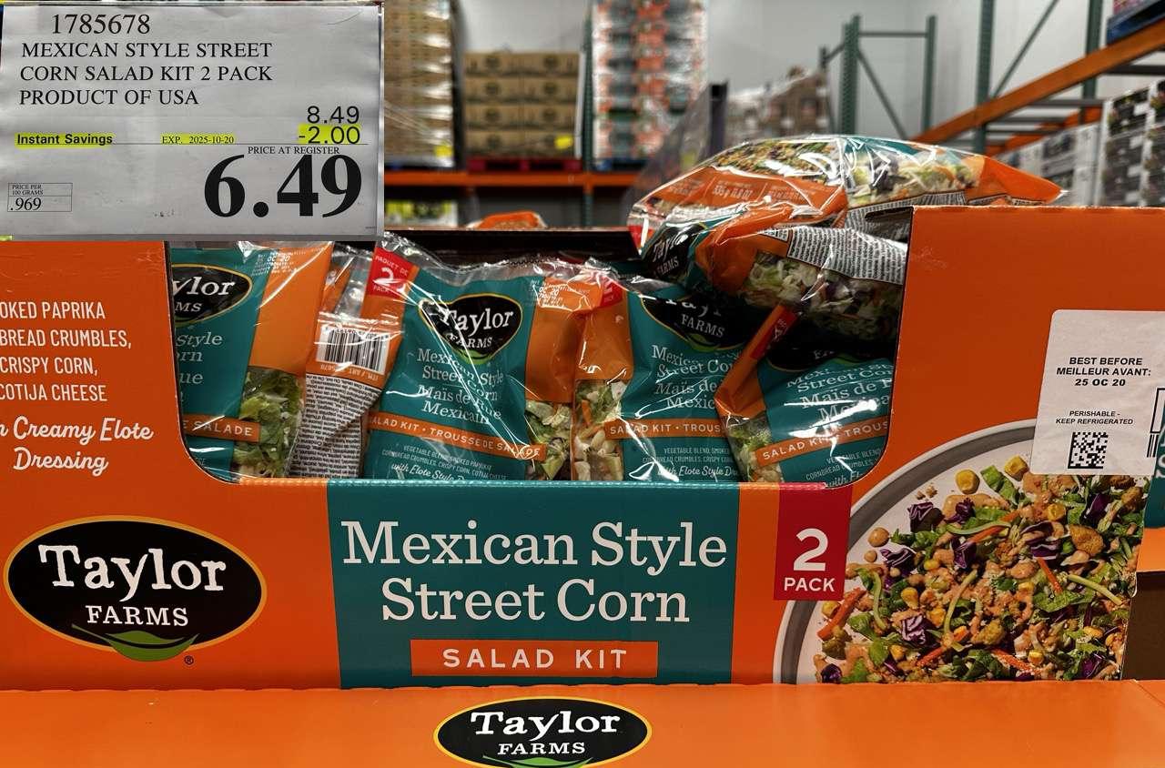 MEXICAN STYLE STREET CORN SALAD KIT 2 PACK PRODUCT OF USA - Costco Canada deal - Save $2.00 - Food & Beverage