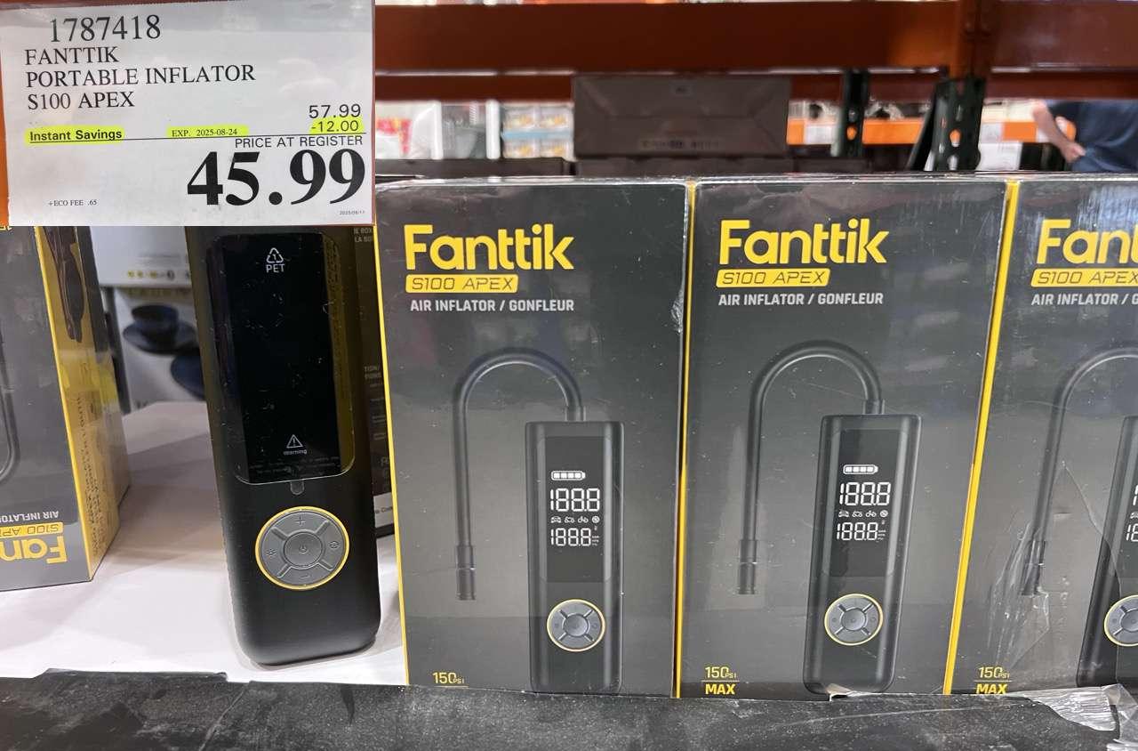 FANTTIK PORTABLE INFLATOR S100 APEX at Costco