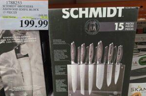 SCHMIDT BROTHERS ASHWOOD KINFE BLOCK 15 PC at Costco