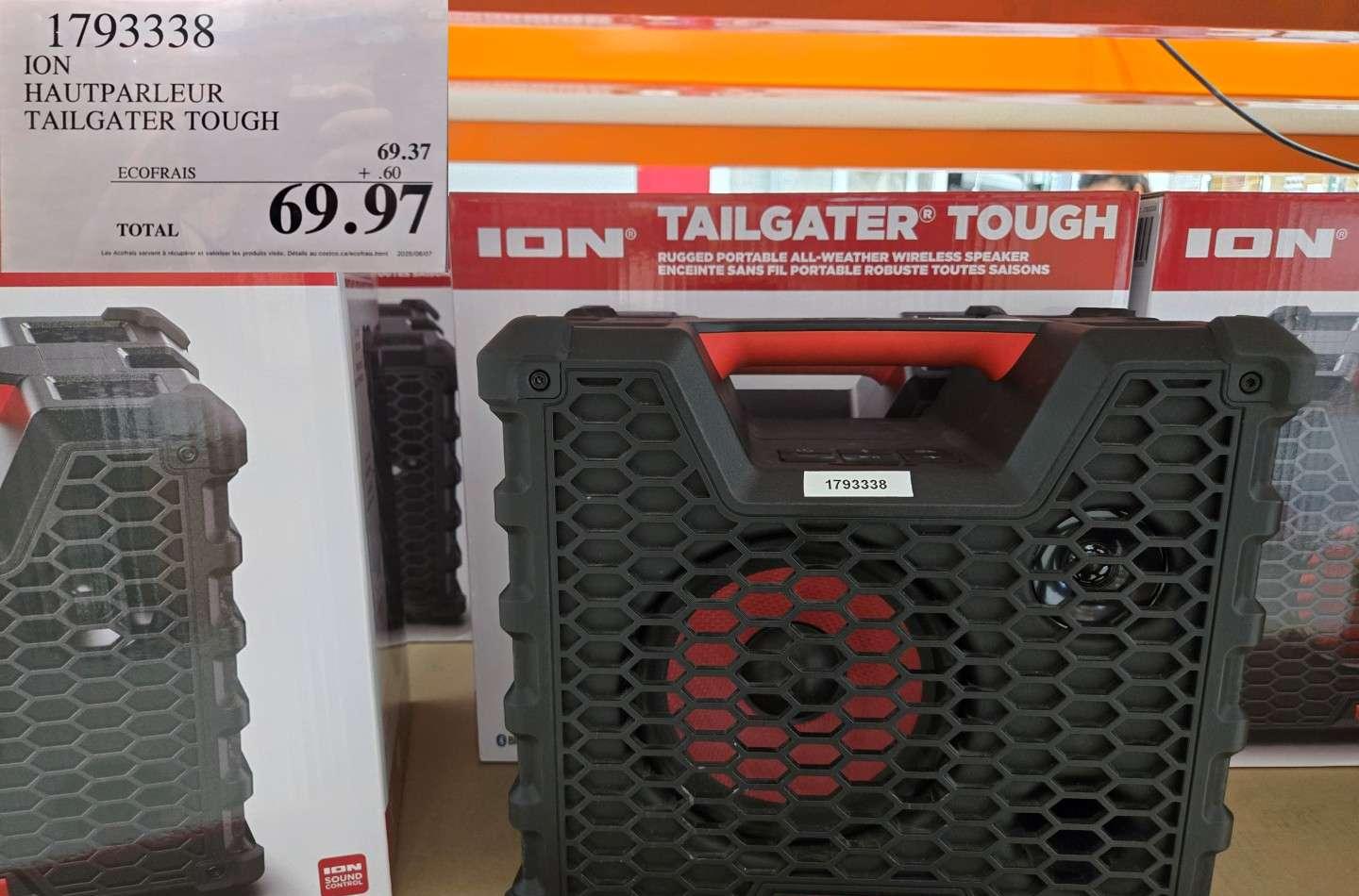 ION HAUTPARLEUR TAILGATER TOUGH at Costco