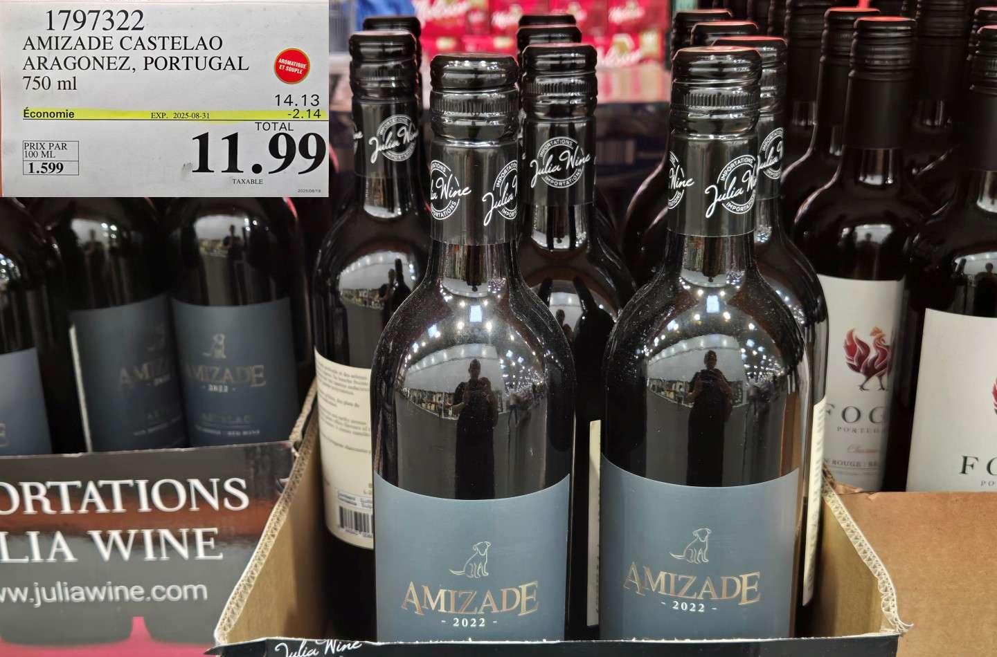 AMIZADE CASTELAO  ARAGONEZ, PORTUGAL 750 mL at Costco