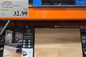 MONO SERRA SPC VINYL FLOORING SILVER OAK at Costco