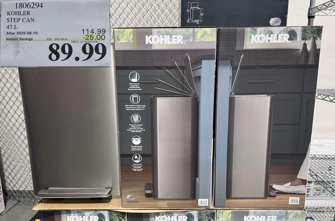 KOHLER STEP CAN 47L at Costco