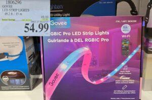 GOVEE LED STRIP LIGHTS 49.2FT/15M at Costco